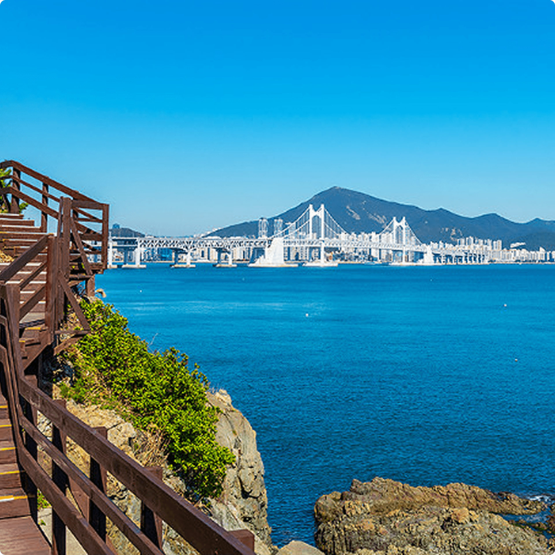 부산 바다 이미지